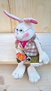 Текстильная кукла ручной работы Мартовский заяц