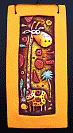 Панно "Жираффа" ручной работы.Автор  Цветная рыба (г.Астрахань).Купить в магазине Арт-горошины.