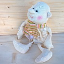 Текстильная кукла ручной работы Ангел "Жизнь прекрасна"