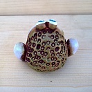 Сувенир лягушка из керамики ручной работы