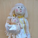 Текстильная кукла ручной работы Ангел моего детства
