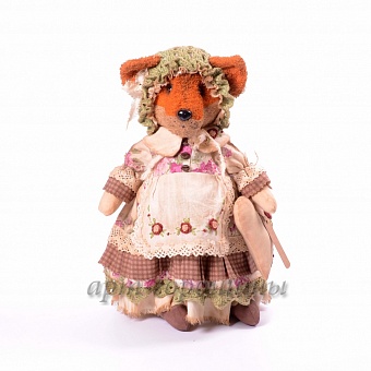 Текстильная кукла ручной работы Ароматная лисичка