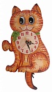 Часы настенные с маятником "Кошечка"