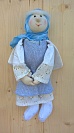 Текстильная кукла ручной работы Зимний ангел
