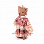 Текстильная кукла ручной работы Ароматная мишка.